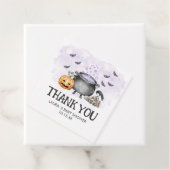 Purple Baby is Brewing Halloween Baby Square フェイバータグ (インサイチュ)