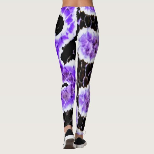 Purple Ball Python Leggings – Exotic Reptiles レギンス (裏面)