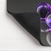 Purple_Balls_Wallpaper マウスパッド (コーナー)