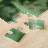 Purple Bearded Iris Flower Art Photo Painting  ジグソーパズル (側面)