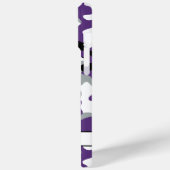Purple Black Camouflage Personalized Case-Mate iPhoneケース (裏面 / 左)