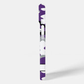 Purple Black Camouflage Personalized Case-Mate iPhoneケース (裏面 / 左)