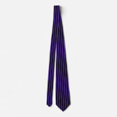 Purple/Black Pinstripe Tie ネクタイ (裏面)