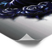 Purple Blessed Virgin Mary Print ポスター (角)