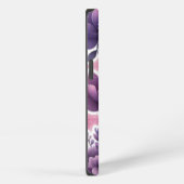 Purple Bloom Phone Case iPhoneケース (右側面)