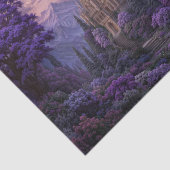 Purple Blossom Epic Gothic Fantasy Castle 薄葉紙 (詳細)