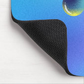 Purple Blue Holographic Futuristic Gaming  マウスパッド (コーナー)