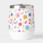 Purple Blue Pink Boho Wildflower (正面)