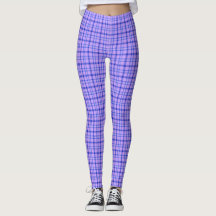 Purple Blue Plaid Classic Pattern Bright