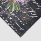 Purple Bottlebrush Flower Decoupage 薄葉紙 (詳細)