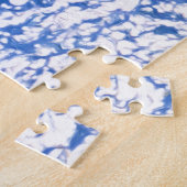 Purple Bougainvilleaイタリア，ポジターノ ジグソーパズル (側面)