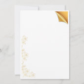 Purple Bow Graduation Party Invitation 招待状 (裏面)