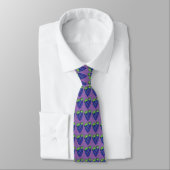 Purple Bunch of Grapes Fruit Grape Print Food Tie ネクタイ (タイ)
