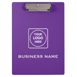 Purple Business Logo Pro clipboard クリップボード
