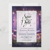 Purple Butterflies and Starlit Skies Wedding セーブザデート (正面)