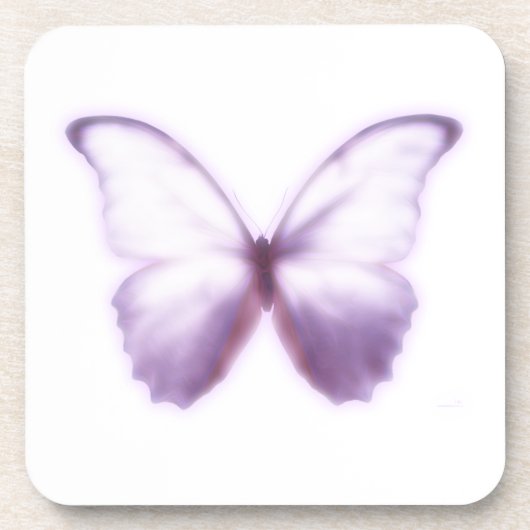 Purple Butterfly Coasters コースター (正面)