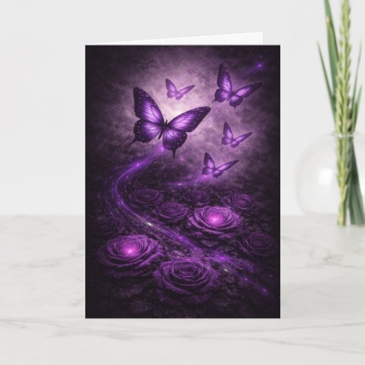 Purple Butterfly– Dark Bloom Collection カード (正面)