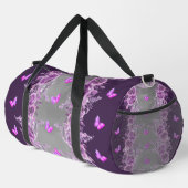 Purple Butterfly Duffel Bag ダッフルバッグ (右コーナー)