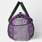 Purple Butterfly Duffel Bag ダッフルバッグ (右)