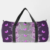 Purple Butterfly Duffel Bag ダッフルバッグ (裏面)