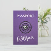 Purple Californiaパスポート日付の保存 セーブザデート (スタンド正面)