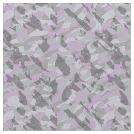 Purple Camo abstract ファブリック