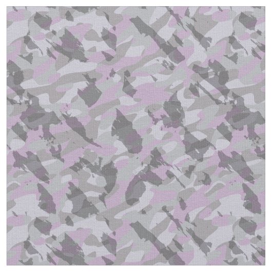 Purple Camo abstract ファブリック (クローズアップ)