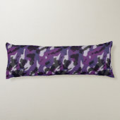 Purple Camo Abstract ボディピロー (裏面)
