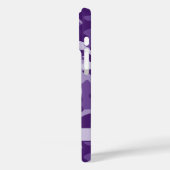 Purple Camouflage Personalized Case-Mate iPhoneケース (裏面 / 左)