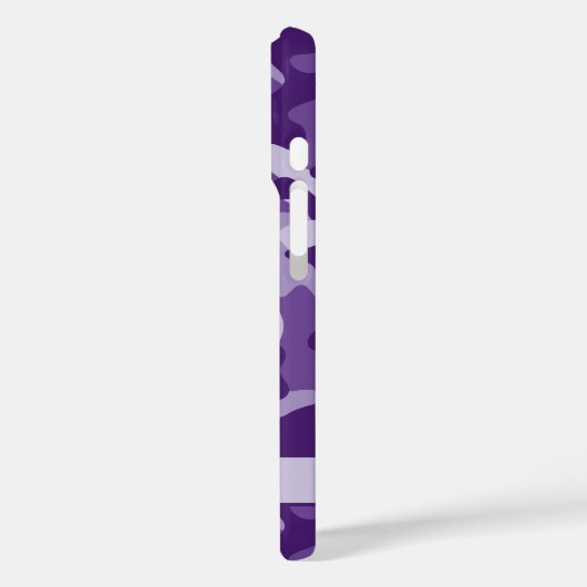 Purple Camouflage Personalized Case-Mate iPhoneケース (裏面 / 左)