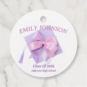 Purple Cap Graduation Party  フェイバータグ (裏面)