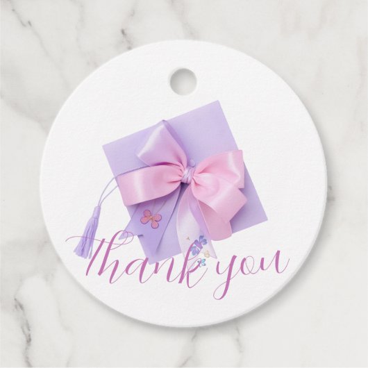 Purple Cap Graduation Party  フェイバータグ (正面)