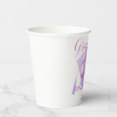 Purple Cap Graduation Party Paper Cup 紙コップ (右)
