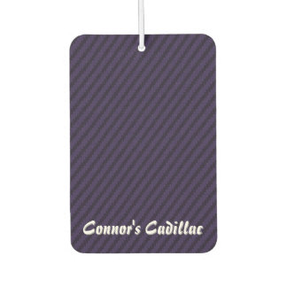 Purple Carbon Fiber Style カーエアーフレッシュナー