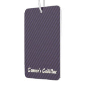 Purple Carbon Fiber Style カーエアーフレッシュナー (左)