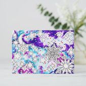 Purple Christmas 招待状 (スタンド正面)