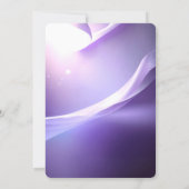 Purple Christmas Ball Holiday Party Invitation 招待状 (裏面)