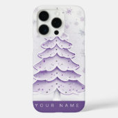 Purple Christmas Case-Mate iPhoneケース (裏面)