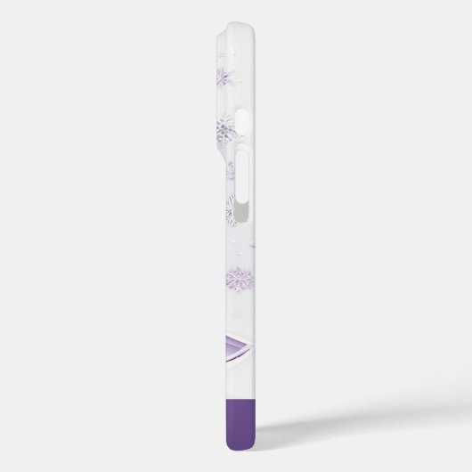 Purple Christmas Case-Mate iPhoneケース (裏面 / 左)