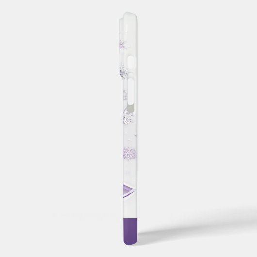 Purple Christmas Case-Mate iPhoneケース (裏面 / 左)