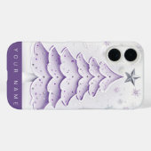 Purple Christmas Case-Mate iPhoneケース (裏面 (横))