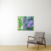 Purple Clematis flower タペストリー (インサイチュ(横))