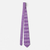 Purple Color Stripes Necktie ネクタイ (裏面)