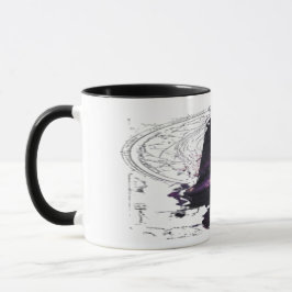 Purple Cosmic Obelisk Occult Dark Art Mug マグカップ