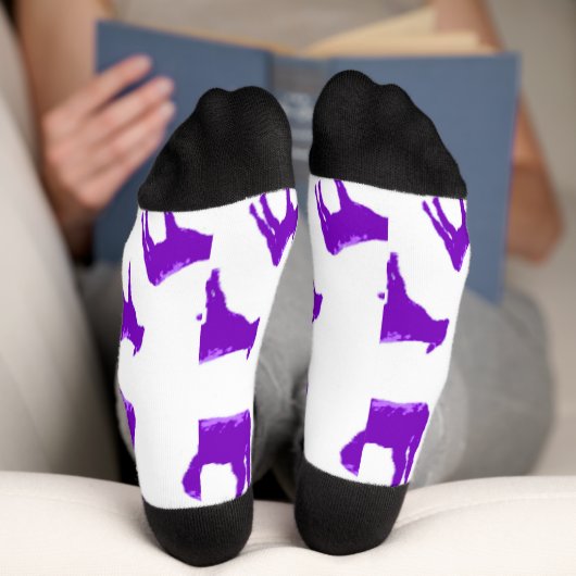 Purple Cow Socks ソックス (底面)