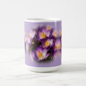 Purple Crocus Coffee Mug コーヒーマグカップ (中央)