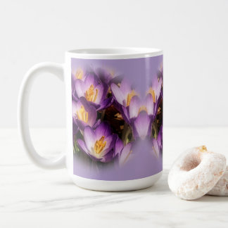 Purple Crocus Coffee Mug コーヒーマグカップ