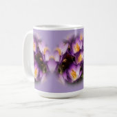 Purple Crocus Coffee Mug コーヒーマグカップ (正面左)