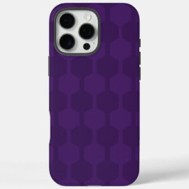 Purple Cube Lines iPhone Case iPhone 16 Pro Maxケース
