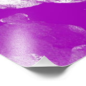 PURPLE DAHLIAS フォトプリント            (角)